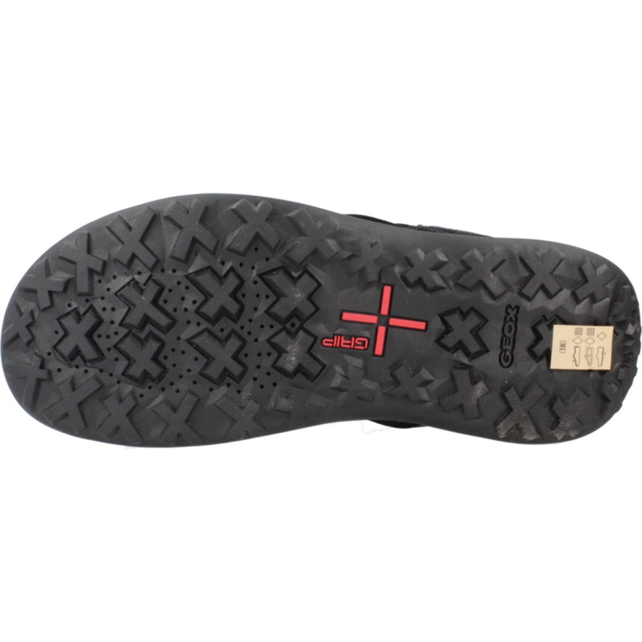 Sandalias Hombre de la marca GEOX  modelo U TERRENO + GRIP Black