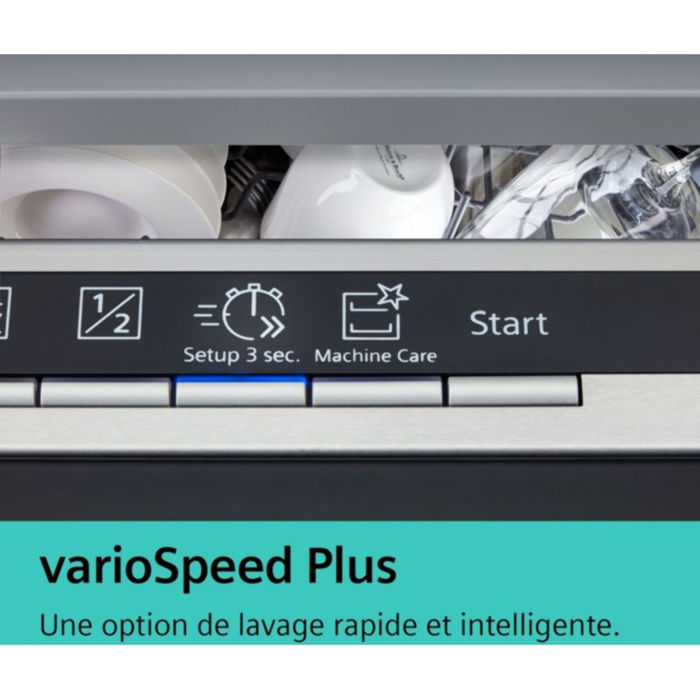 Lave vaisselle encastrable SIEMENS SR73EX24MF iQ300 Porte à glissières