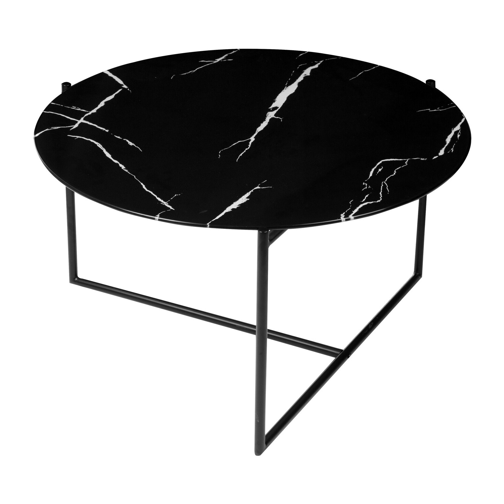 Tomasucci Table basse RONDE BRILL Noir