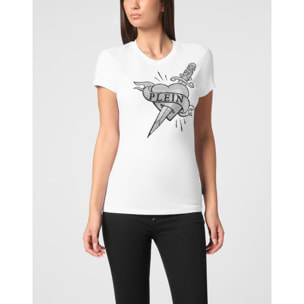 PHILIPP PLEIN Maglietta taglio Slim LOVE