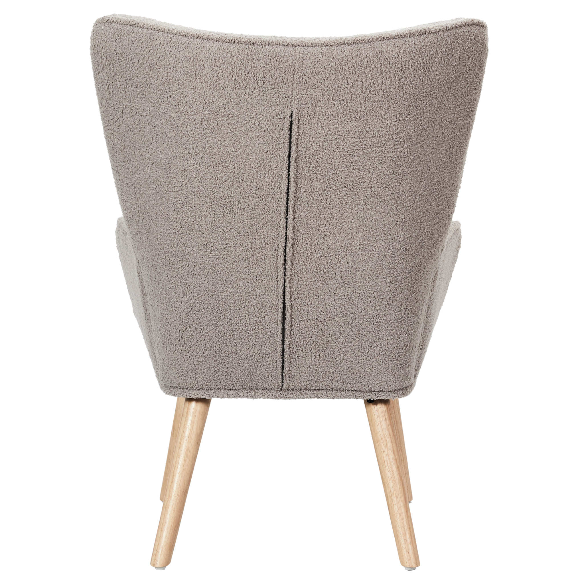Fauteuil Bouclette Taupe