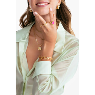 Bracciali Zambia Link Placcato Oro