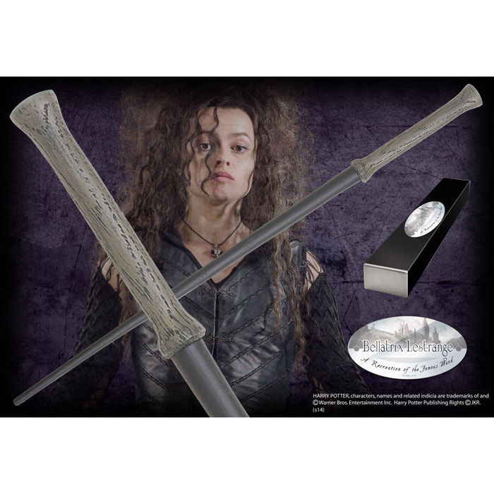 Harry Potter Bacchetta Magica Character Bellatrix Lestrange Noble Collection