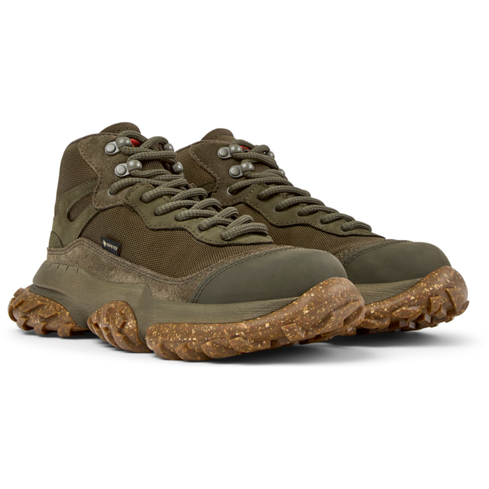Sneaker-Bootie - CAMPER Karst Trek - Verde - Tessile tecnico