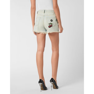 PHILIPP PLEIN Pantalones cortos CHERRIES
