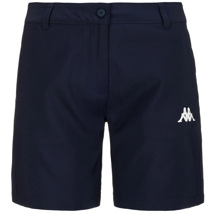 Pantaloni Corti Kappa Donna Louisiana Blu