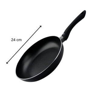 Ensemble de poêle et couvercle en verre de 24 cm Elo Smart Life