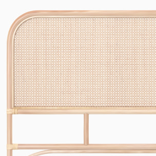 Tête de lit en rotin et cannage 160 cm - Grace