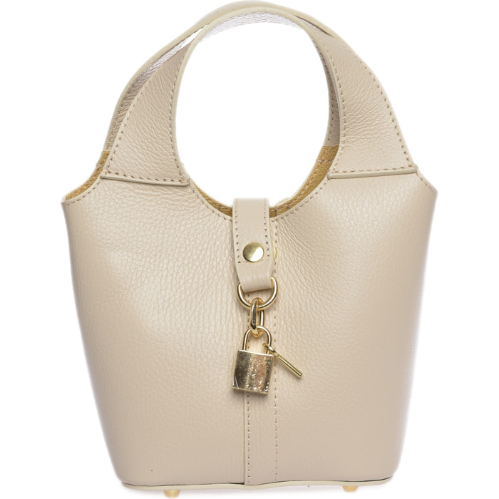 Borsa a mano Anna Luchini Beige