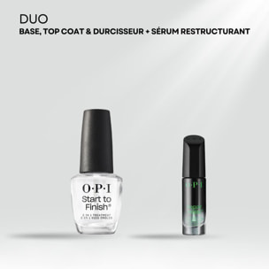 Repair Mode - Sérum Restructurant pour les Ongles fragiles et endommagés - 9ml Base Coat, Top Coat et Durcisseur - 15ml