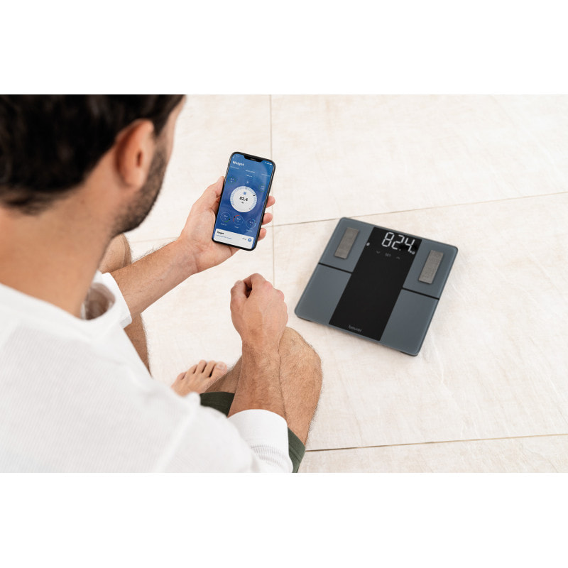Pèse personne impédancemètre connecté