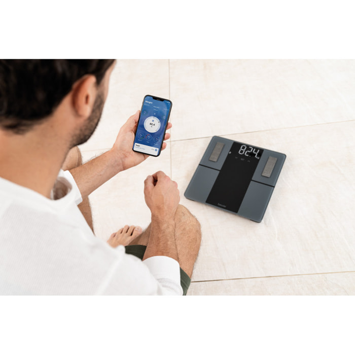 Pèse personne impédancemètre connecté