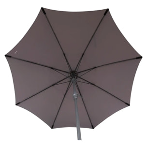 Parasol droit rond Sisko Ardoise