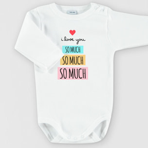 Body Estampado Frase I Blanco Talla 18