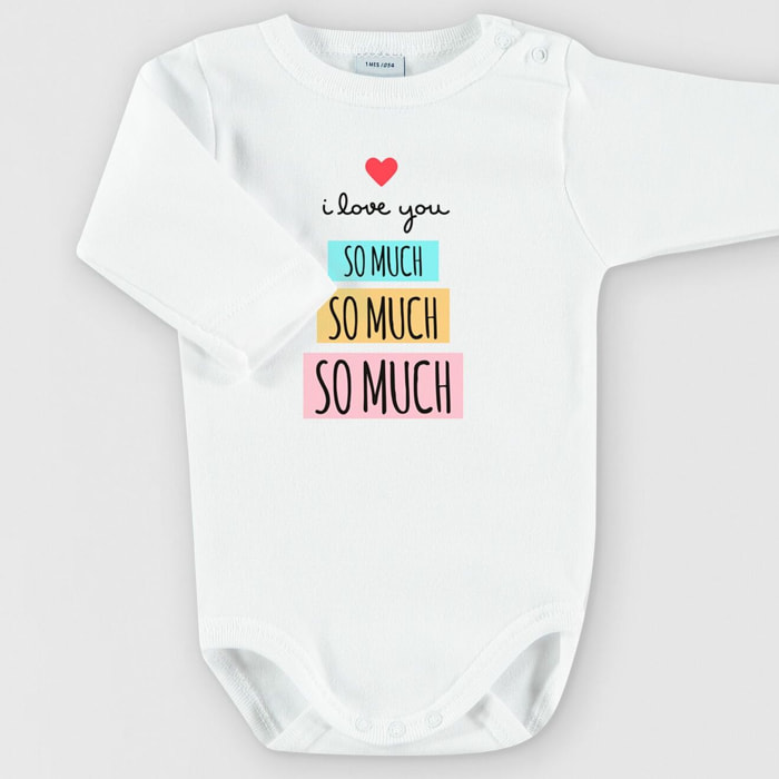 Body Estampado Frase I Blanco Talla 18