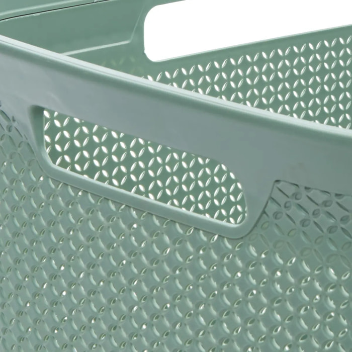 Panier 45 L Scandinave Vert