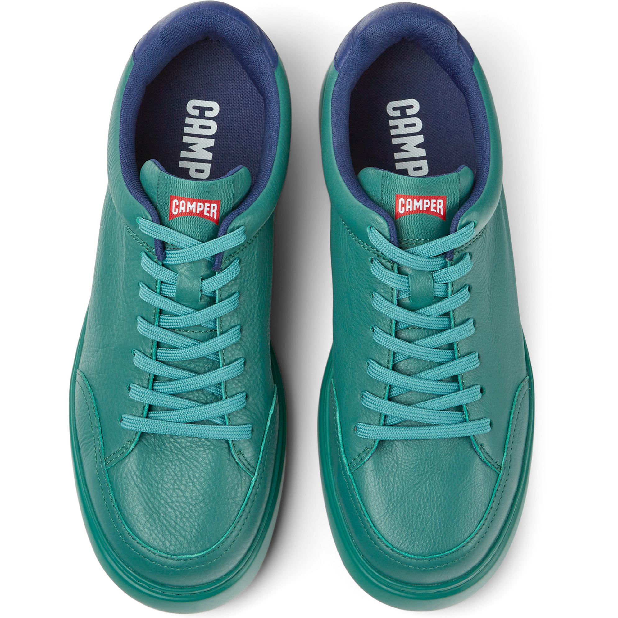 Sneakers - CAMPER Runner K21 - Turchese - Pelle liscia