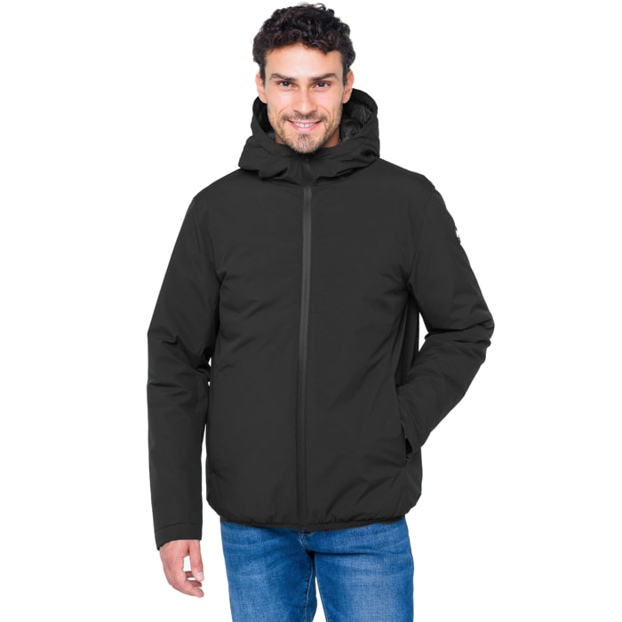 Chaqueta Hot Buttered Smithers acolchada con capucha Negro