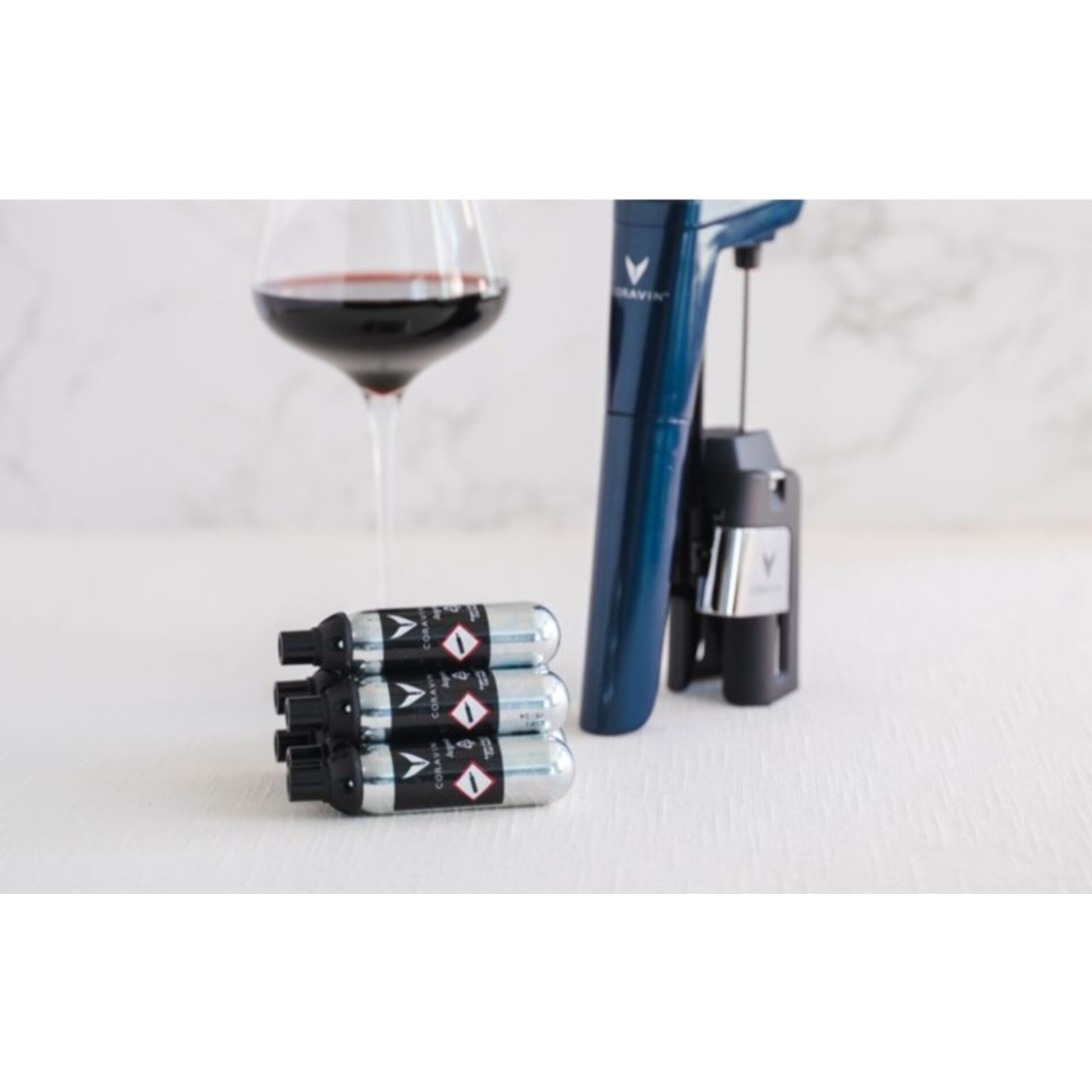 Capsule CORAVIN Pack de 6 argon