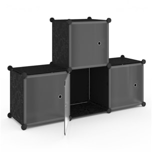 Armoire de rangement multifonction 16 cubes