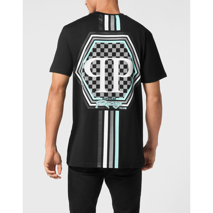 PHILIPP PLEIN T-Shirt Round Neck HEXAGON