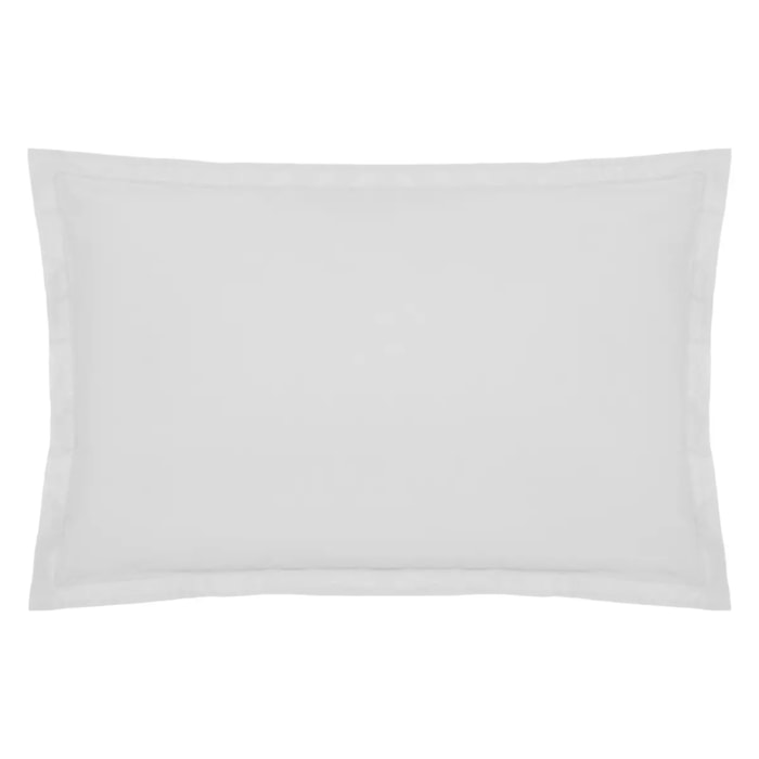 Taie d'oreiller "Landiha" coton blanc 50x70cm
