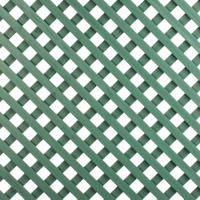 Celosía Fija Pvc Verde 18 Mm