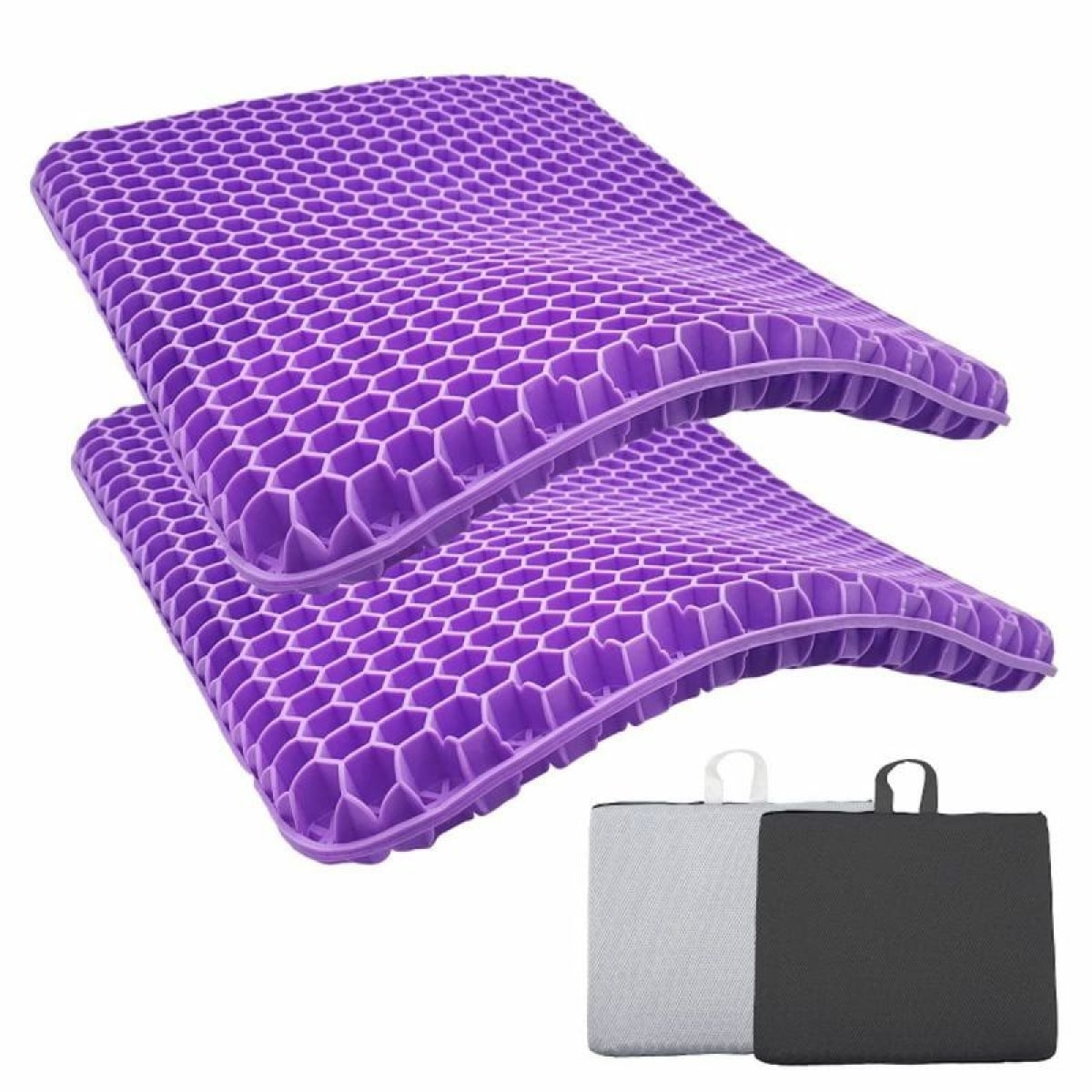 Coussin de siège en gel Violet Herzberg HG03169-PUR