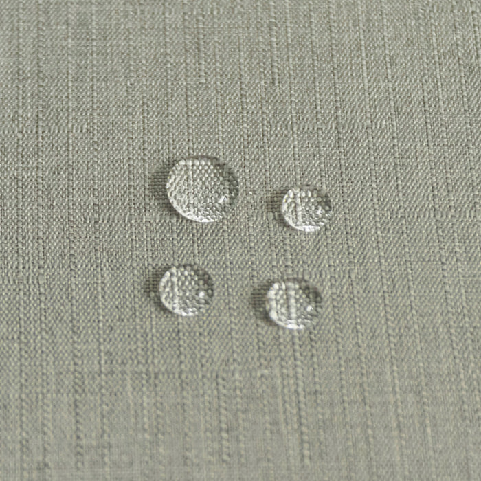 Nappe anti tâches et infroissable  -  - Effet chiné - Gris anthracite