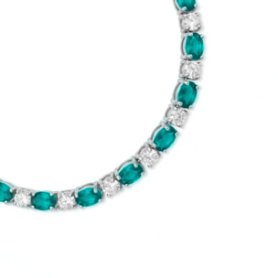 Pulsera Manlor acabado plata