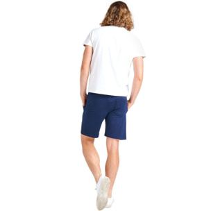 T-shirt a maniche corte da uomo logo grande Basic