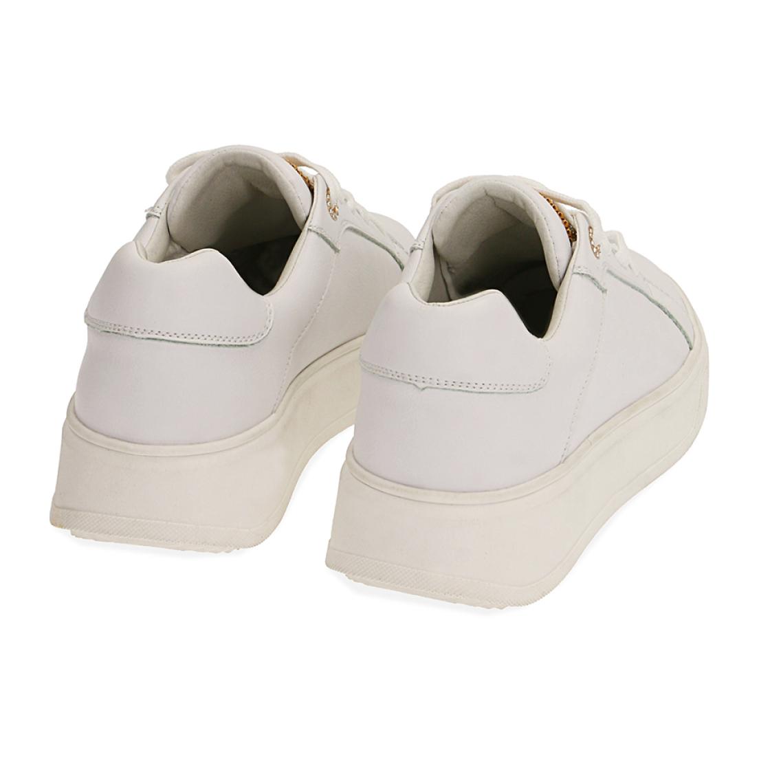 Sneakers bianco/oro