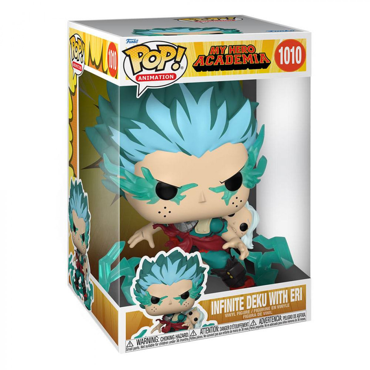 My Hero Academia Super Sized Jumbo Pop! Vinile Figura Infinite Deku 25 Cm Funko