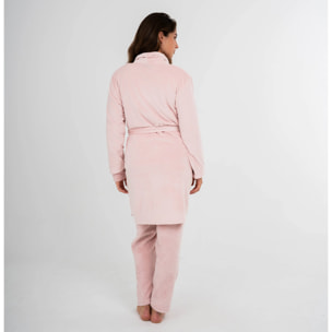Bata Terciopelo Super Soft Rosa Palo