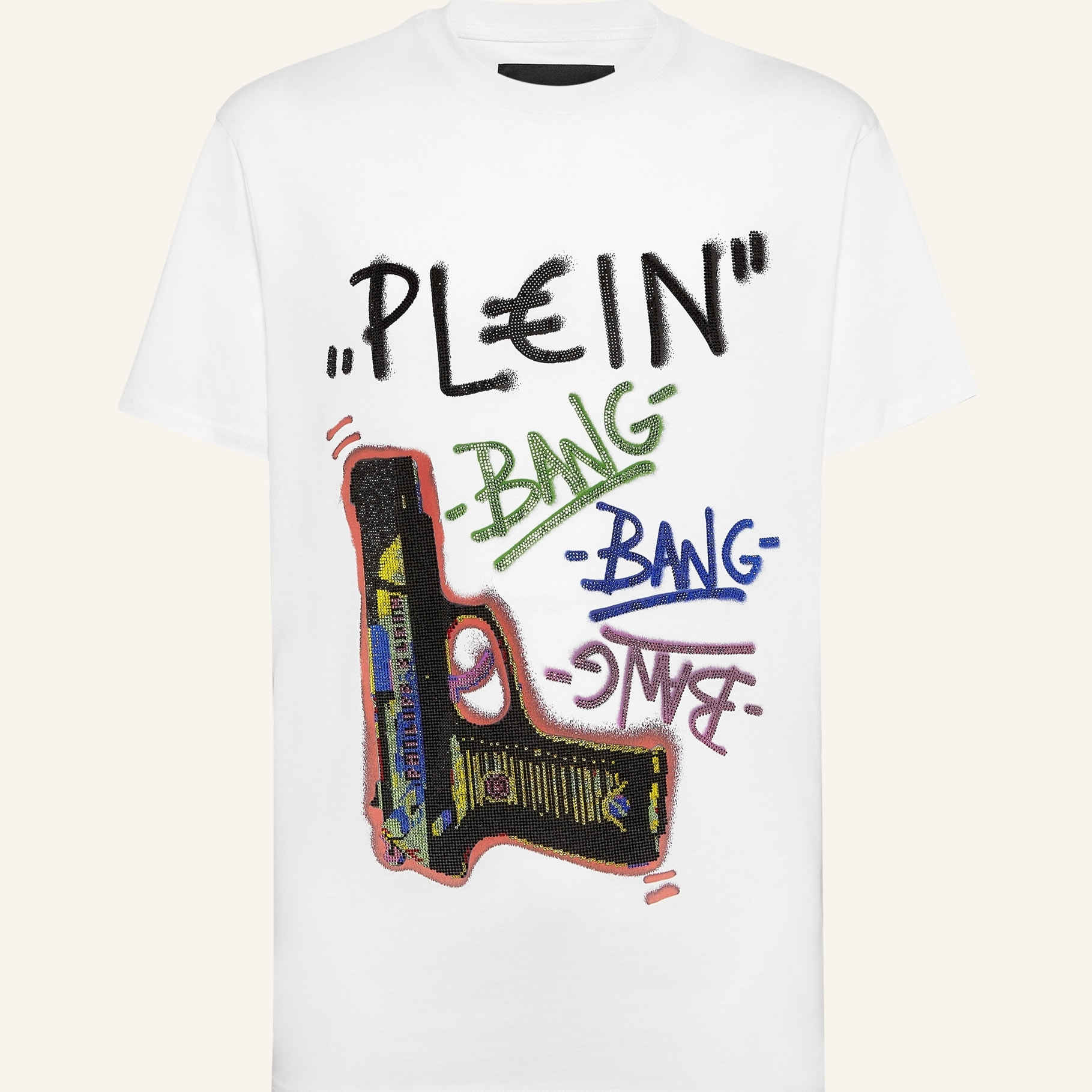 PHILIPP PLEIN Camiseta Cuello Redondo Ss