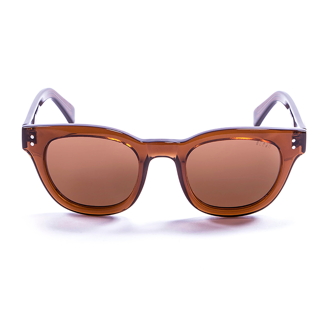 Gafas de sol OCEAN SANTA CRUZ - Marrón oscuro transparente / Marrón