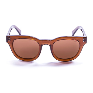 Gafas de sol OCEAN SANTA CRUZ - Marrón oscuro transparente / Marrón