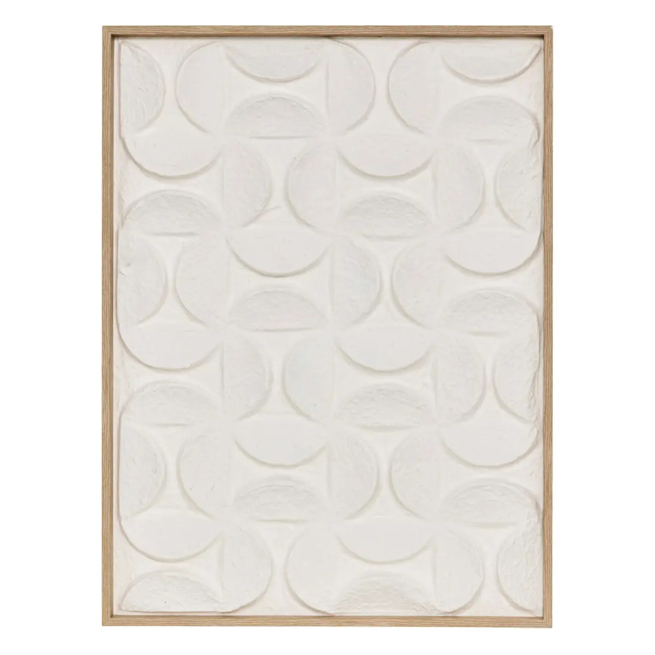 Toile 3D Kailani blanc 60x80cm