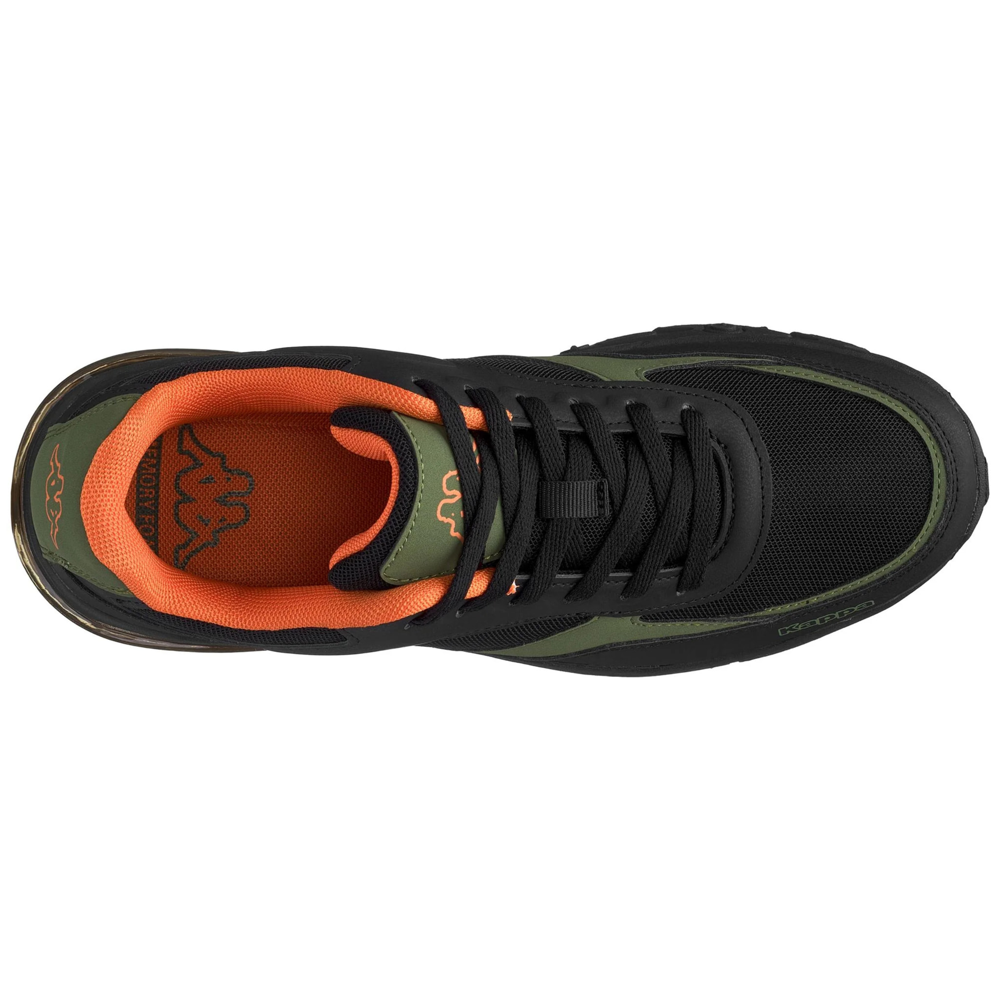 Kappa - Sneakers Uomo Donna Nero - Logo Saigon