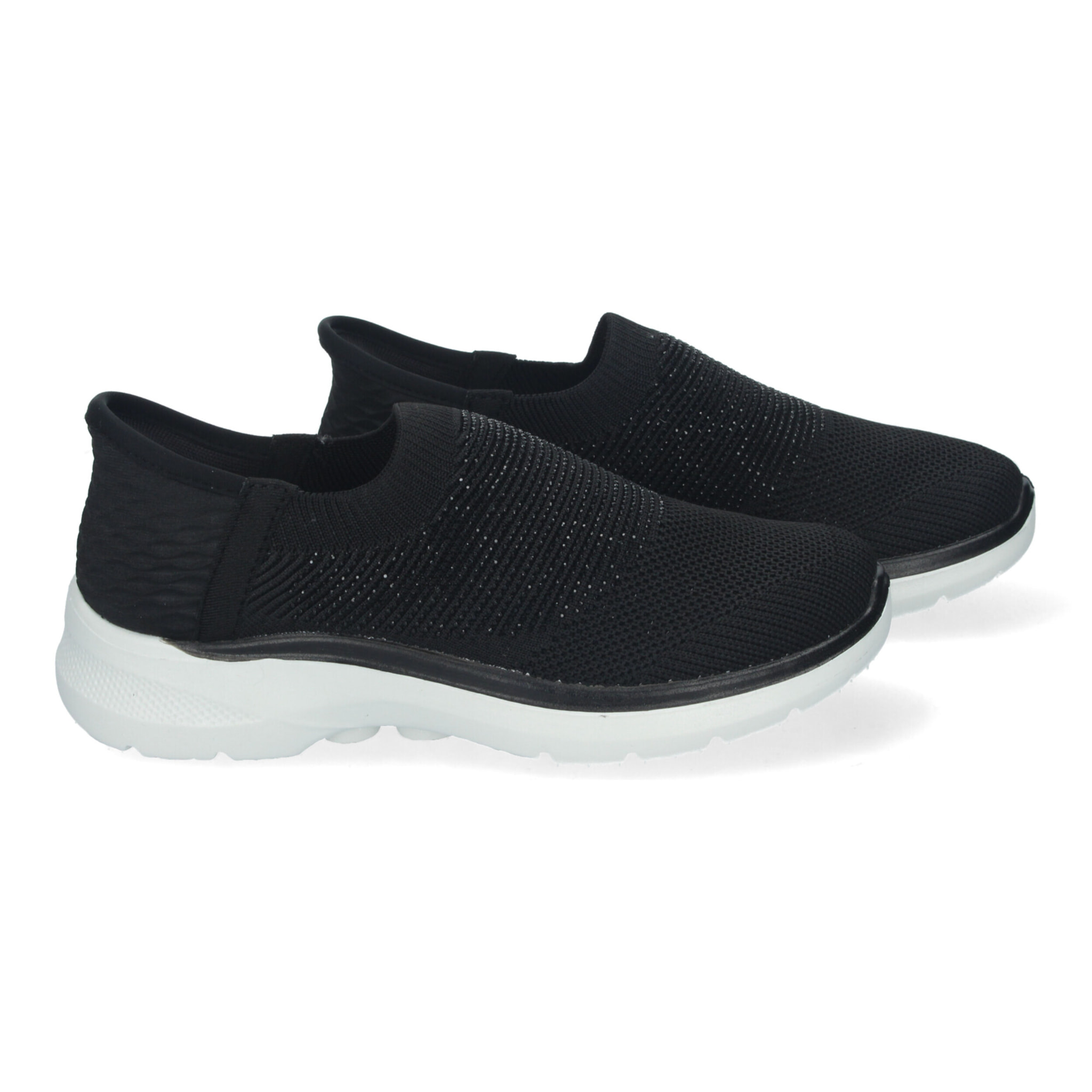 Zapatillas Deportivas de Mujer, Planas, Cómodas Material Elastico