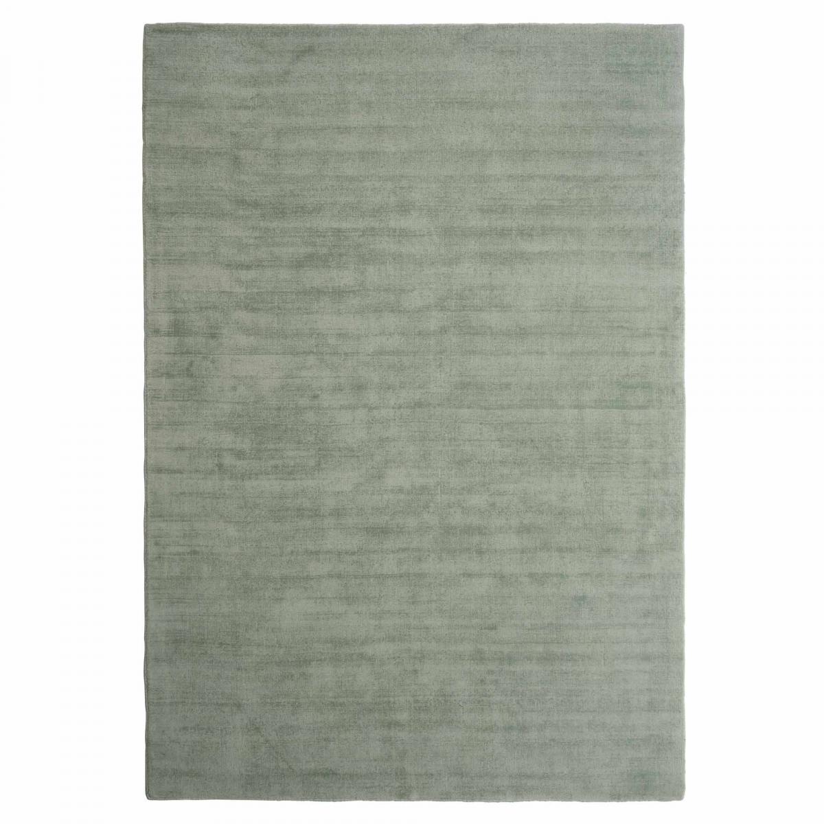 Tapis artisanal doux et soyeux tufté main en viscose