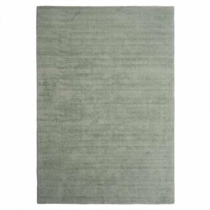 Tapis artisanal doux et soyeux tufté main en viscose