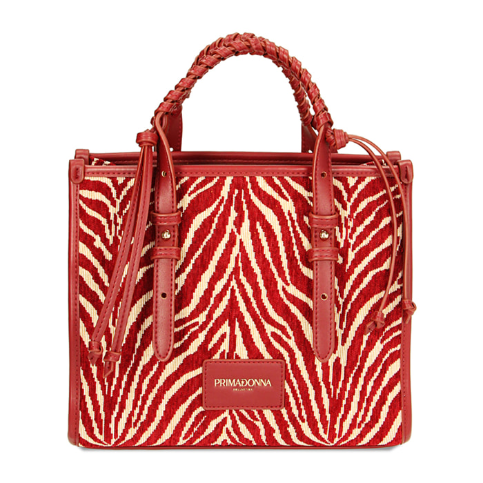 Borsa a mano zebrata