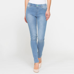LEGG-JEANS DONNA ALOE in denim super stretch.