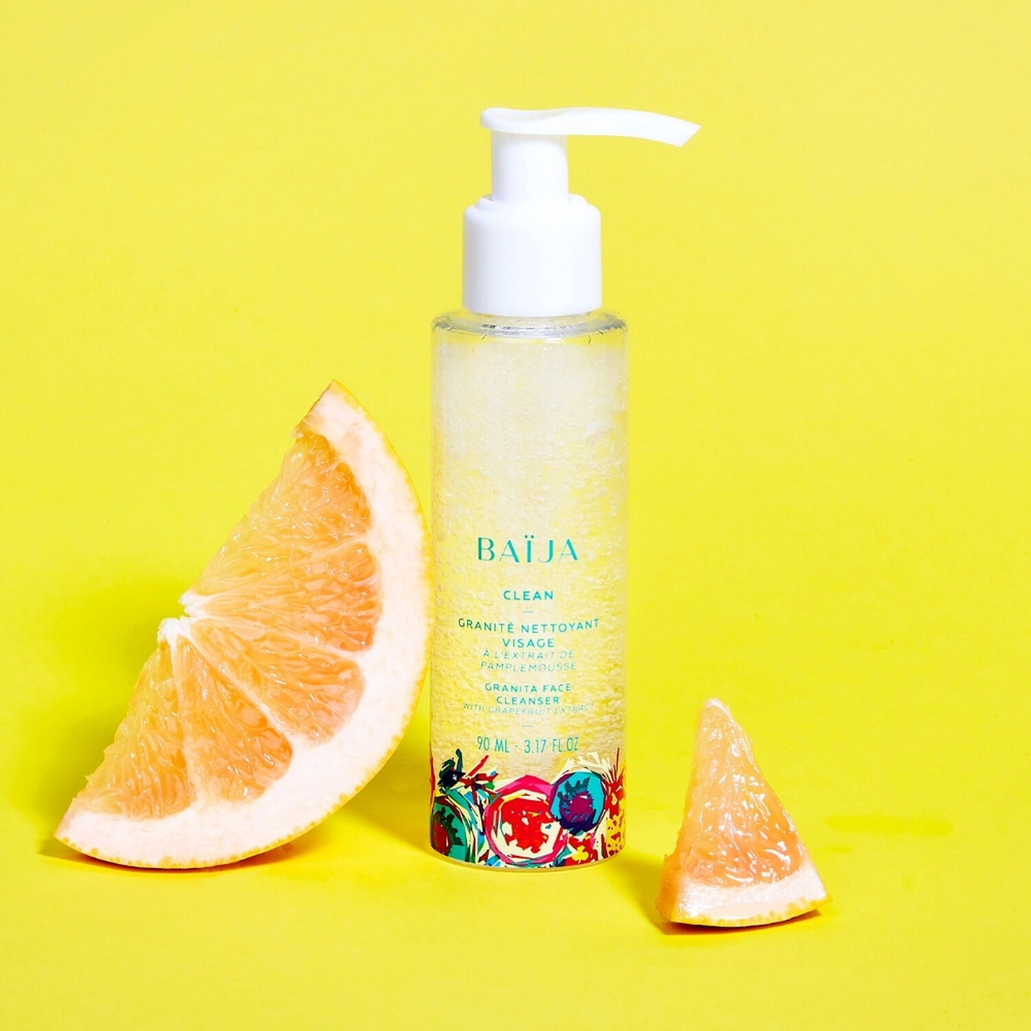 Granité Nettoyant Visage - A l'Extrait de Pamplemousse 90 ml