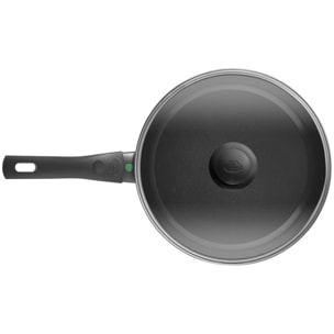 Sauteuse avec Couvercle BALLARINI Ledro, 28 cm, Aluminium, Revêtement céramique, Sable