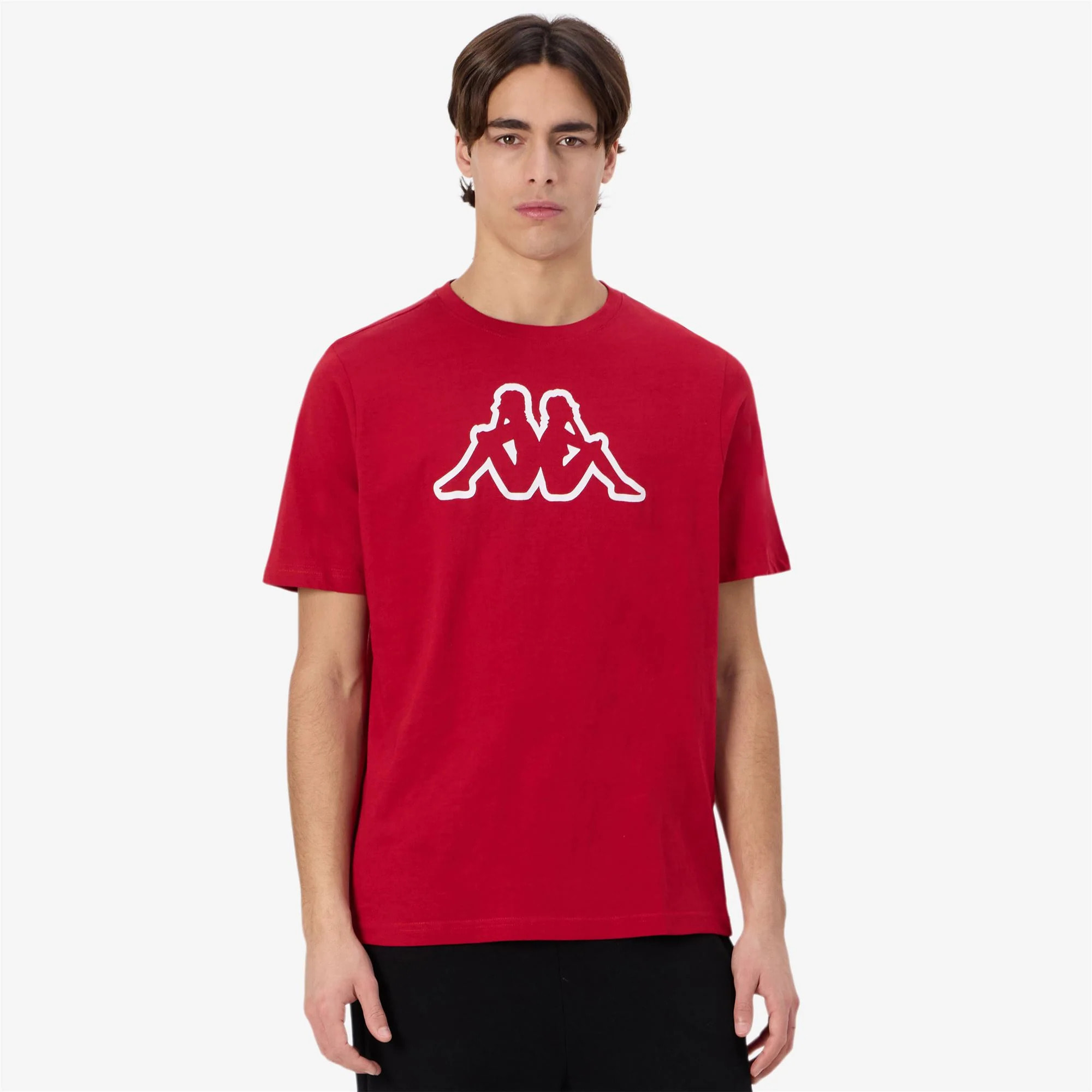 Camisetas y tops Kappa Hombre Logo Korpo Cromen