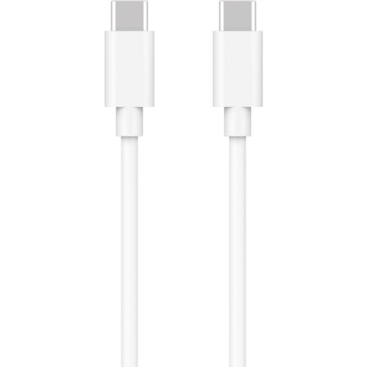 Câble USB C ESSENTIELB vers USB-C 1M Blanc compatible iPhone 17 16 15 Pro Max et Samsung Galaxy S25 S24 Ultra