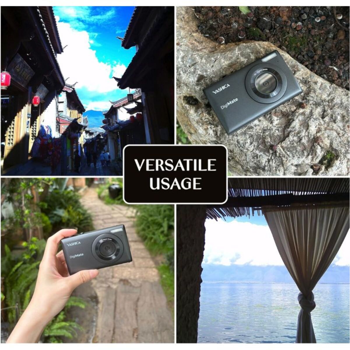 Appareil photo Compact YASHICA DigiMate 100 Black