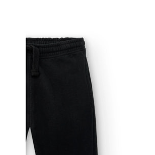 Pantaloni Bambino Nero Sport